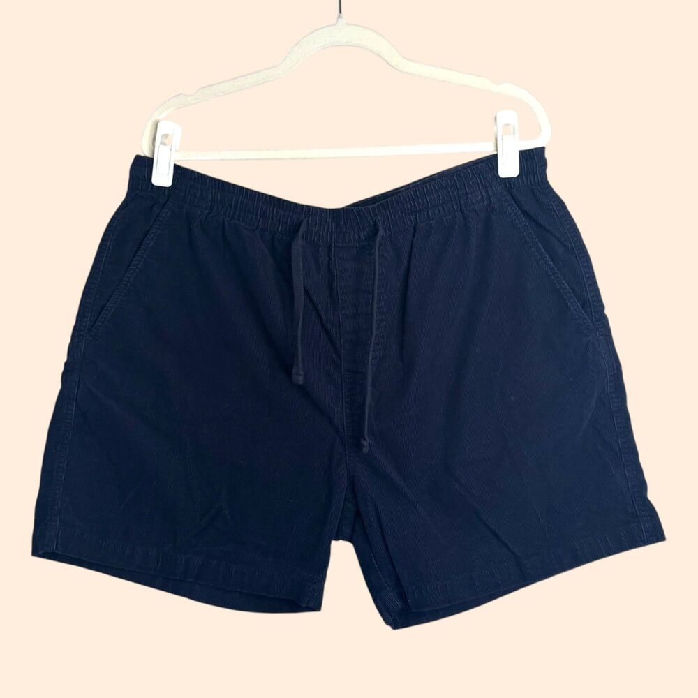 Todd Snyder Navy Corduroy Shorts